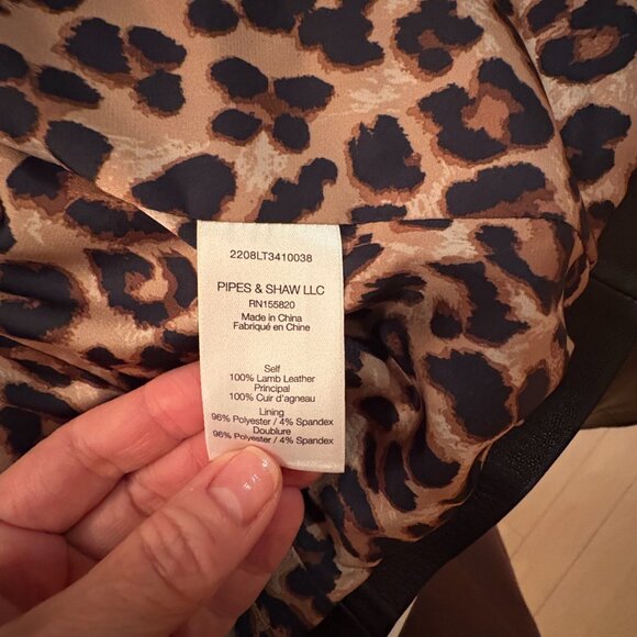 Veronica Beard Black Leather Jacket - Picture 7 of 7